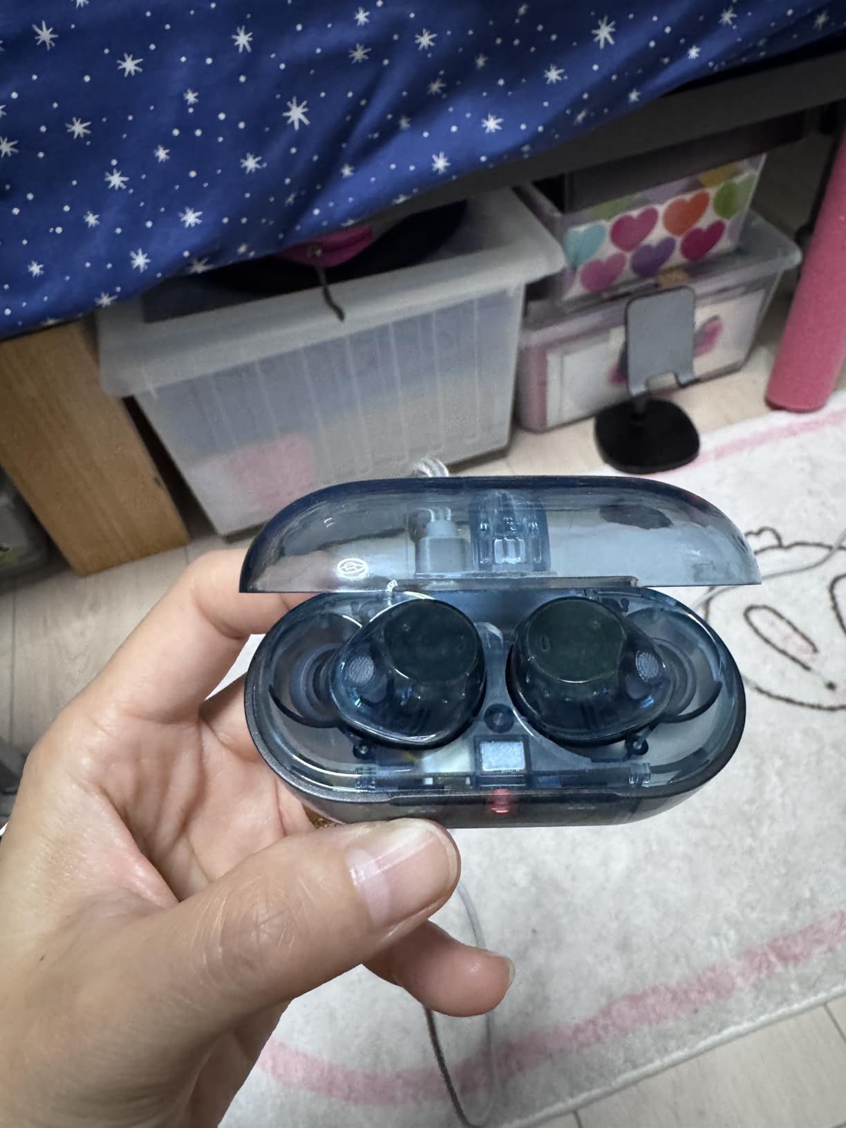 Sony WF-C710N Truly Wireless Noise-Canceling Earbuds with up to 30-Hour Battery Life, Lightweight and Secure, Glass Blue Customer Review Sony WF-C710N Truly Wireless Noise-Canceling Earbuds with up to 30-Hour Battery Life, Lightweight and Secure, Glass Blue - Customer Photo 2