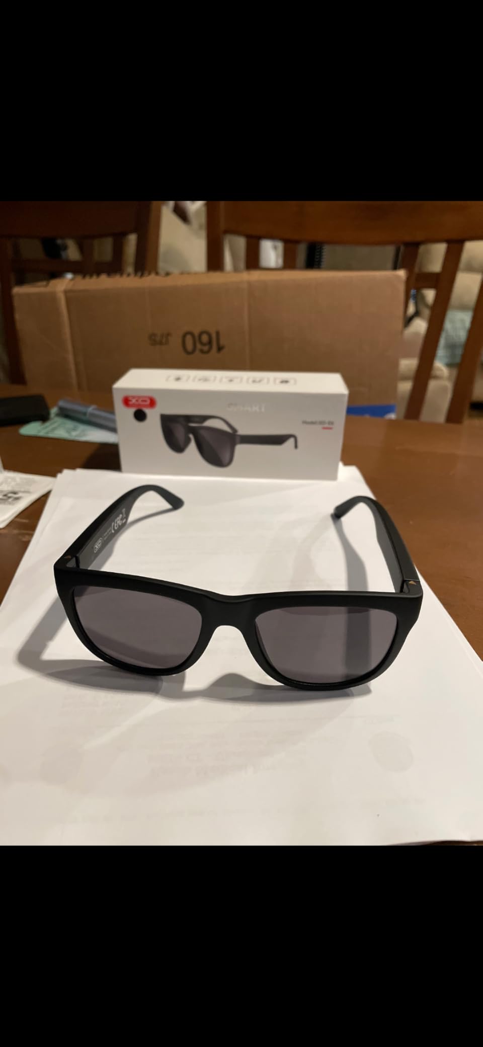 Bluetooth Glasses for Women & Men, Smart Audio Sunglasses for Men with Built-in Speakers, UV400 Protection, Wireless Music & Calls, Lightweight Frame, Touch Control Compatible with iOS/Android Customer Review Bluetooth Glasses for Women & Men, Smart Audio Sunglasses for Men with Built-in Speakers, UV400 Protection, Wireless Music & Calls, Lightweight Frame, Touch Control Compatible with iOS/Android - Customer Photo 1