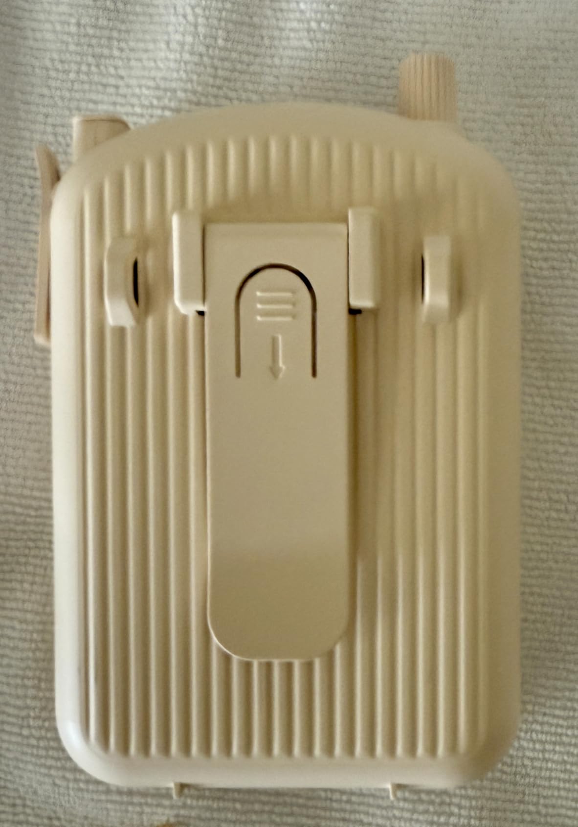 PRUNUS A10 Voice Amplifier Wireless with Lavalier Microphone Charging &Storage,Portable Voice Amplifier with Laple Mic Speaker,Mini Voice Amplifier for Classroom,Speech,Training Outdoor (Beige) Customer Review PRUNUS A10 Voice Amplifier Wireless with Lavalier Microphone Charging &Storage,Portable Voice Amplifier with Laple Mic Speaker,Mini Voice Amplifier for Classroom,Speech,Training Outdoor (Beige) - Customer Photo 2