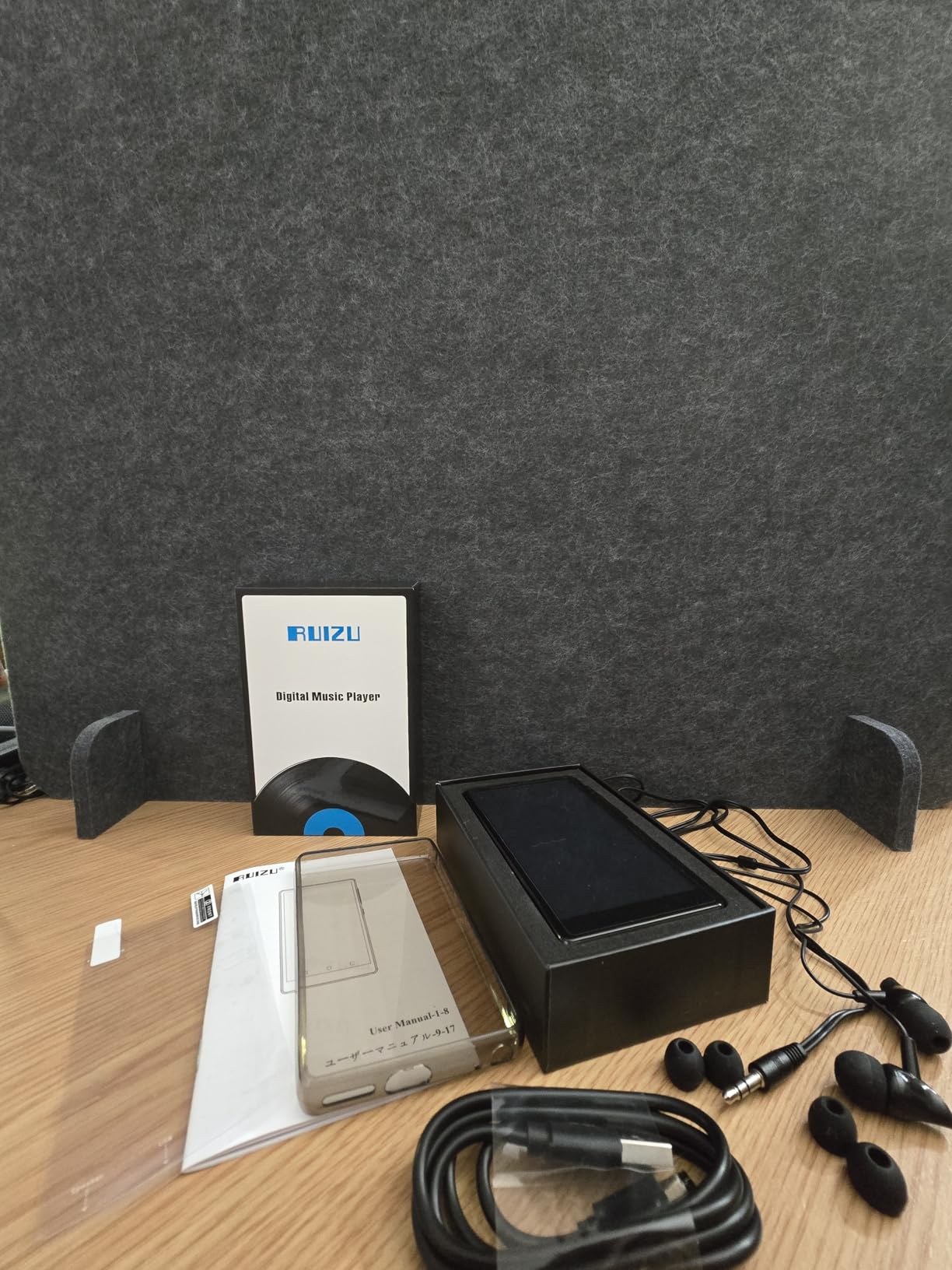RUIZU 83GB Android MP3 Player with Bluetooth and WiFi, 4.5