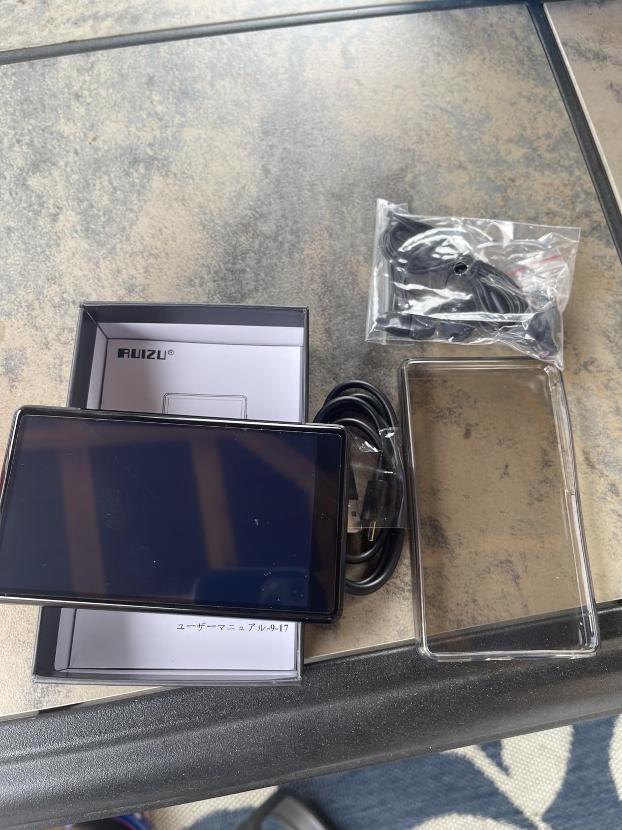 RUIZU 83GB Android MP3 Player with Bluetooth and WiFi, 4.5