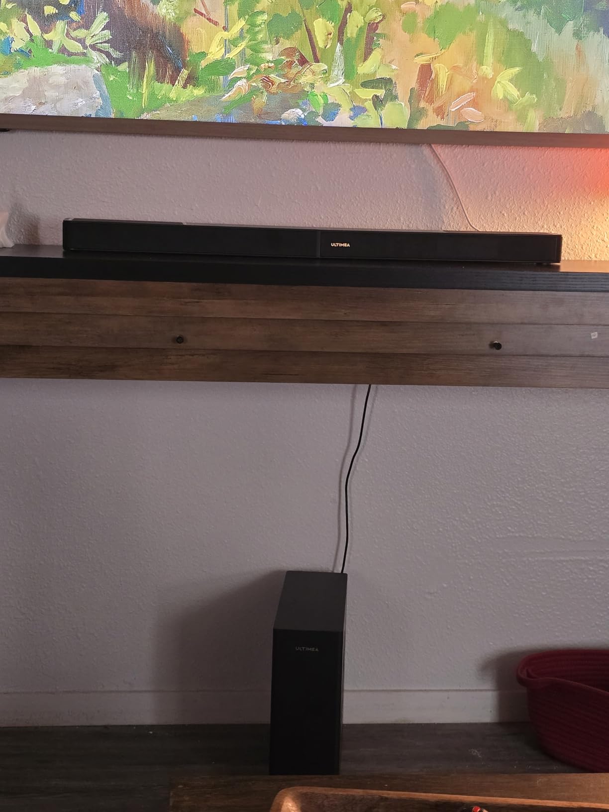 ULTIMEA 5.1.2ch Sound Bar with Dolby Atmos, Surround Sound System for TV with 2 Surround Speakers, Sound Bar for Smart TV, Soundbar for Home Theater, BT 5.4, HDMI eARC, Skywave F40 (New, 2026 Model) customer photo 2