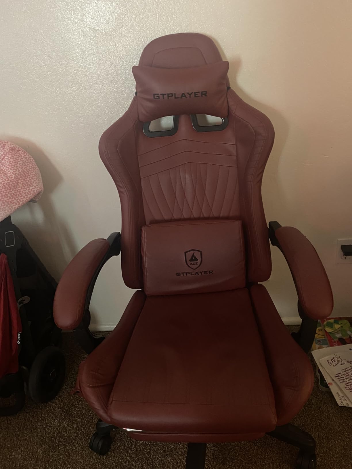 GTPLAYER ACE-PRO Music Gaming Chairs – Built-in Speakers, App Support & Bluetooth Control, Footrest & Pocket, Gamer Chair for Adults, Grey Customer Review GTPLAYER ACE-PRO Music Gaming Chairs – Built-in Speakers, App Support & Bluetooth Control, Footrest & Pocket, Gamer Chair for Adults, Grey - Customer Photo 1