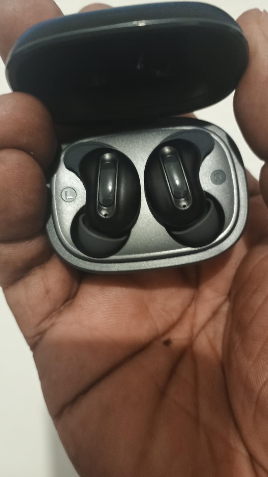 Sleep Earbuds, Mini ANC Wireless Earbuds Bluetooth 5.4 Headphones Deep Bass Stereo, 48H Playtime Ear Buds, 4 ENC Noise Cancelling Mic, In Ear IP7 Waterproof Earphones for Side Sleepers,Touch Control Customer Review Sleep Earbuds, Mini ANC Wireless Earbuds Bluetooth 5.4 Headphones Deep Bass Stereo, 48H Playtime Ear Buds, 4 ENC Noise Cancelling Mic, In Ear IP7 Waterproof Earphones for Side Sleepers,Touch Control - Customer Photo 2