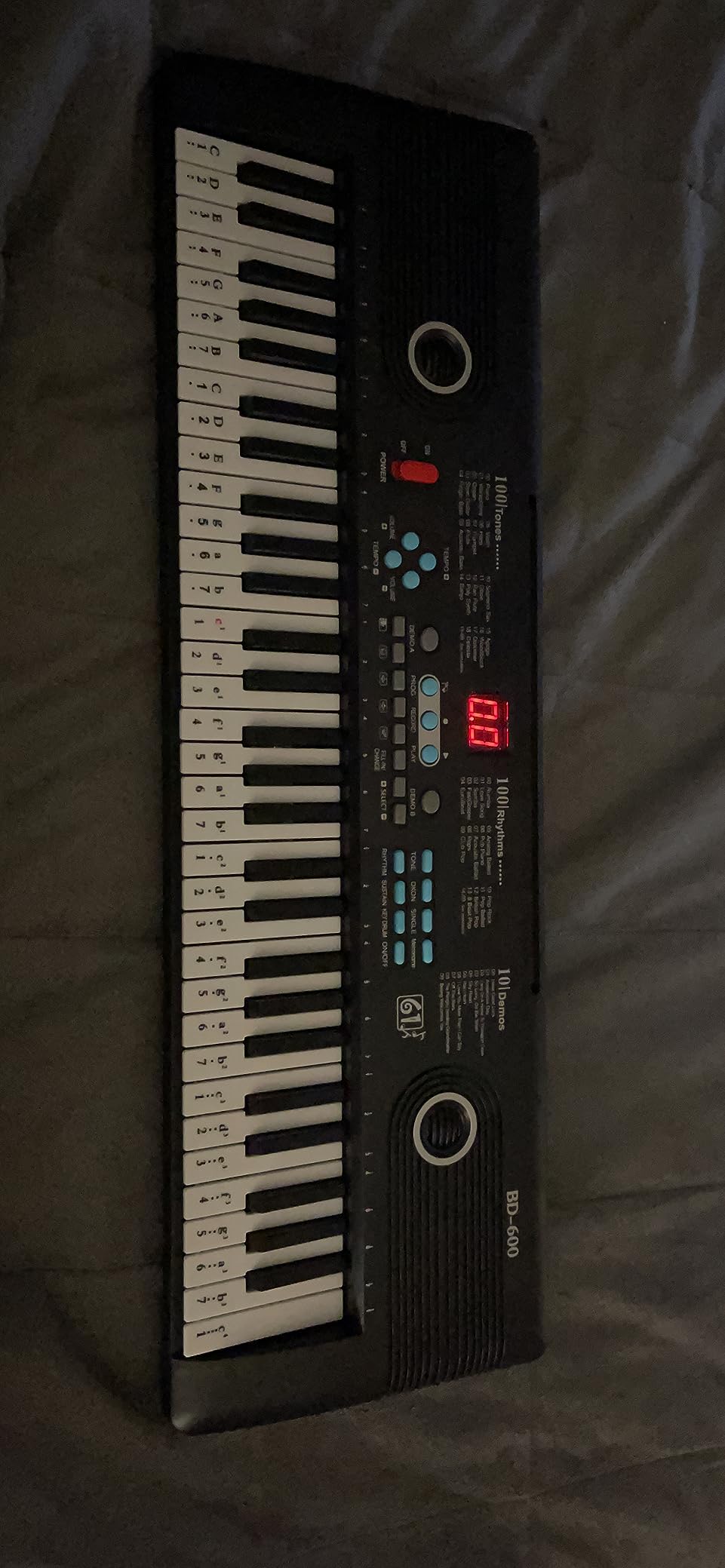 61 Keys Piano Keyboard with Built-in Speaker & Microphone, Beginner-Friendly Portable Electronic Digital Piano with Teaching Features, Ideal Gift for Aspiring Musicians Customer Review 61 Keys Piano Keyboard with Built-in Speaker & Microphone, Beginner-Friendly Portable Electronic Digital Piano with Teaching Features, Ideal Gift for Aspiring Musicians - Customer Photo 1