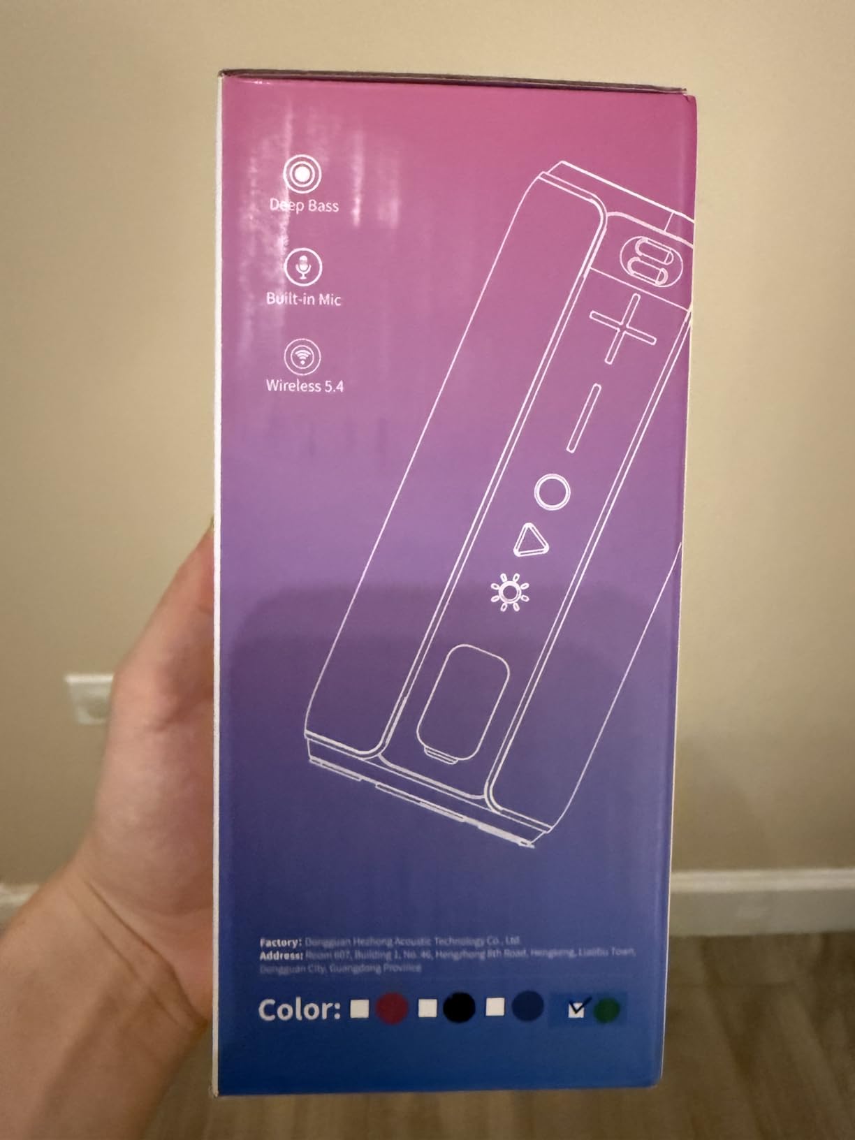 Portable Speaker Bluetooth 5.4, 30W Super Loud Bluetooth Speaker Wireless,Boost Bass 3.0, 30H Playtime, 8 RGB Modes, IPX7 Waterproof Speaker, TWS Pairing, for Outdoor/Home/Party, Gift Ideas Customer Review Portable Speaker Bluetooth 5.4, 30W Super Loud Bluetooth Speaker Wireless,Boost Bass 3.0, 30H Playtime, 8 RGB Modes, IPX7 Waterproof Speaker, TWS Pairing, for Outdoor/Home/Party, Gift Ideas - Customer Photo 2
