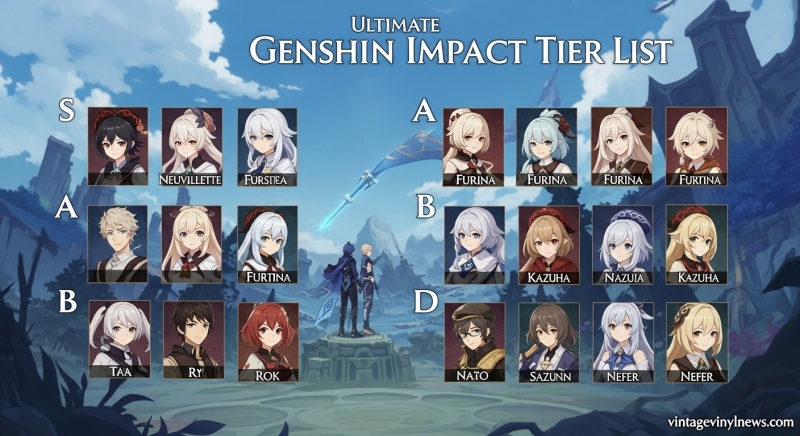 Genshin Impact Tier List
