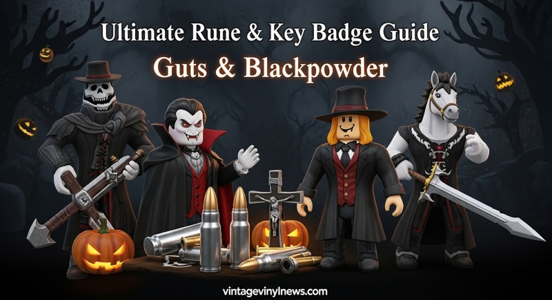 Get Rune & Key Badge Guts & Blackpowder