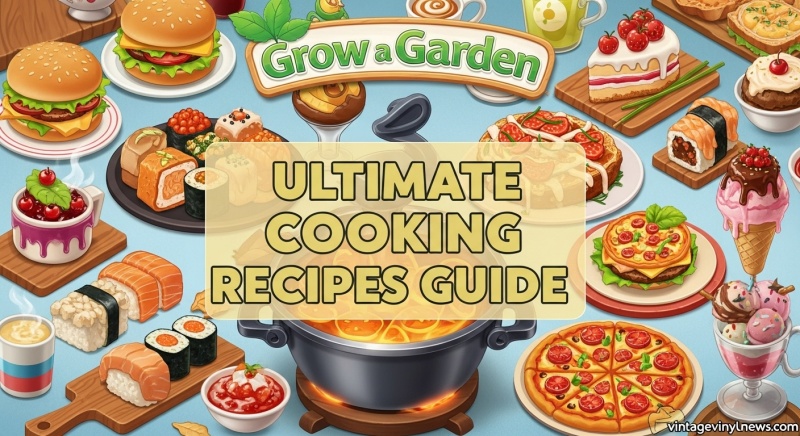 Grow a Garden All Cooking Recipes List