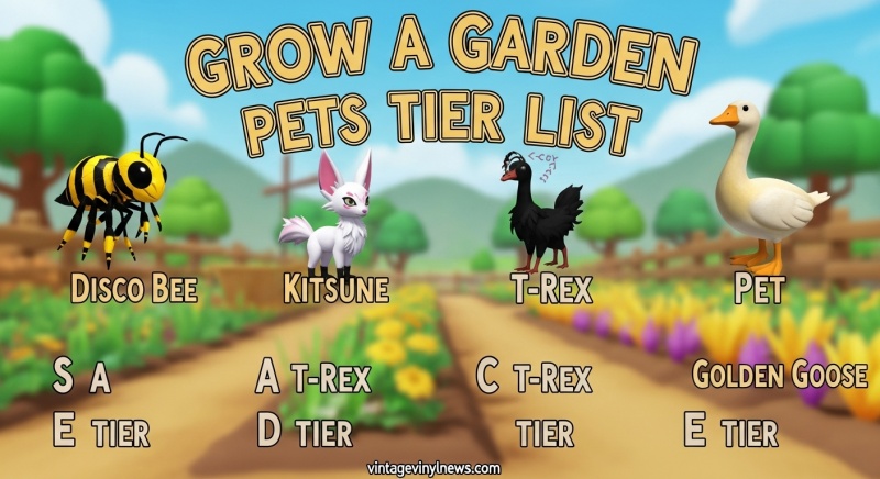 Grow a Garden Pets Tier List