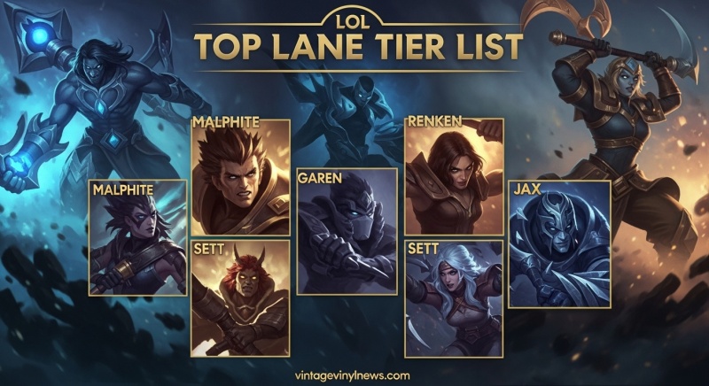 LoL Top Lane Tier List