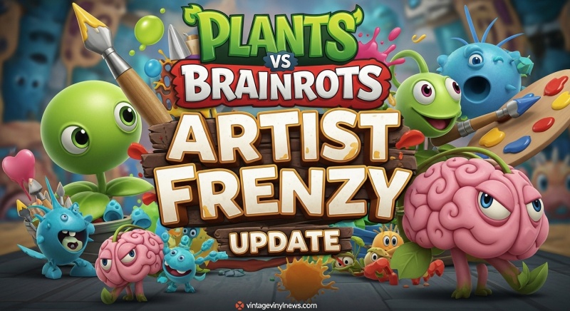 Plants vs Brainrots Artist Frenzy Update