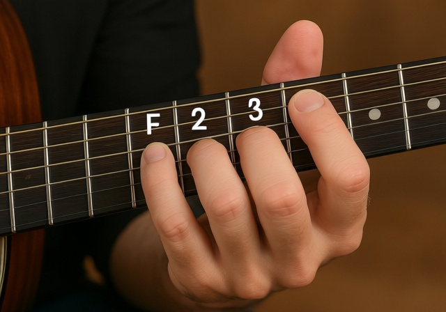 How to Play F Guitar Chord [cy]: Complete Beginner's Guide - VintageVinylNews