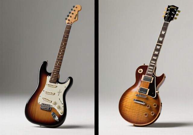 Fender Stratocaster vs Gibson Les Paul [cy]: Complete Comparison - VintageVinylNews