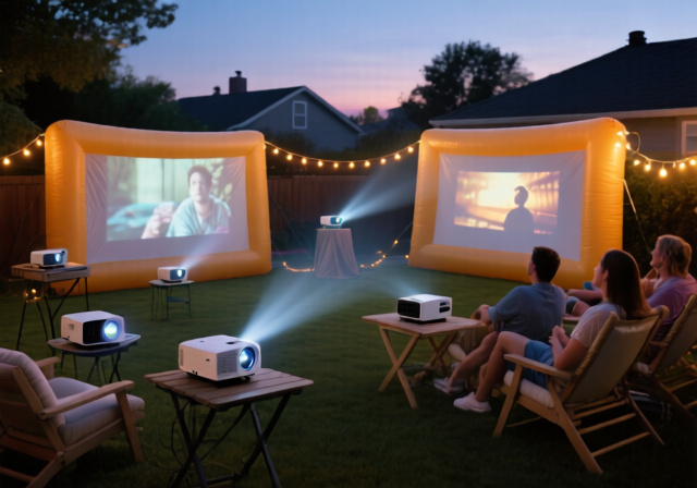 Best Projectors For Outdoor Movies [cy]: Complete Guide - VintageVinylNews