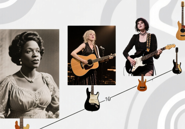 Best Female Guitarists [cy]: 20 Women Who Shaped Guitar History - VintageVinylNews