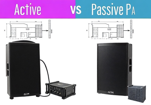 Active vs Passive PA Speakers 2025: Complete Comparison Guide - VintageVinylNews