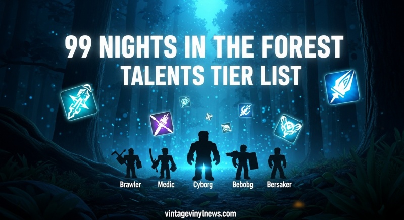 99 Nights in the Forest Talents Tier List