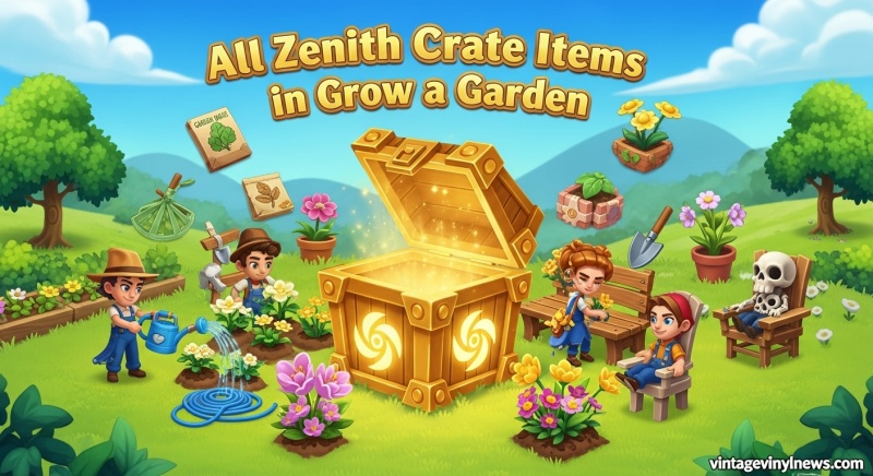 All Zenith Crate Items Grow a Garden
