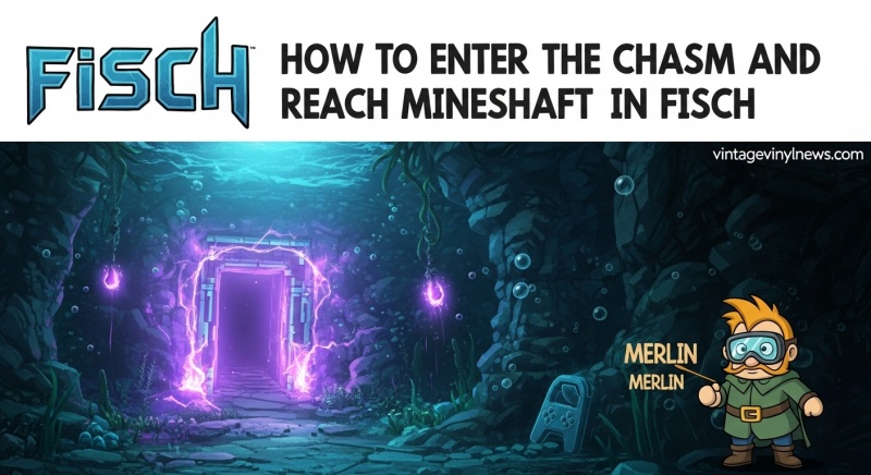 Enter Chasm & Reach Mineshaft in Fisch