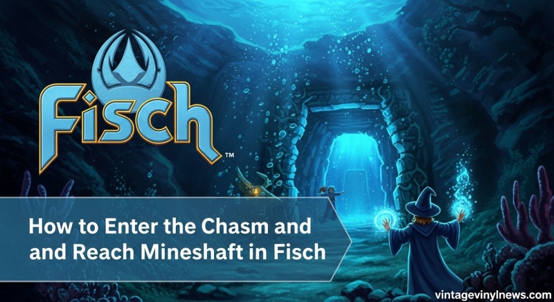 Enter Chasm & Reach Mineshaft in Fisch
