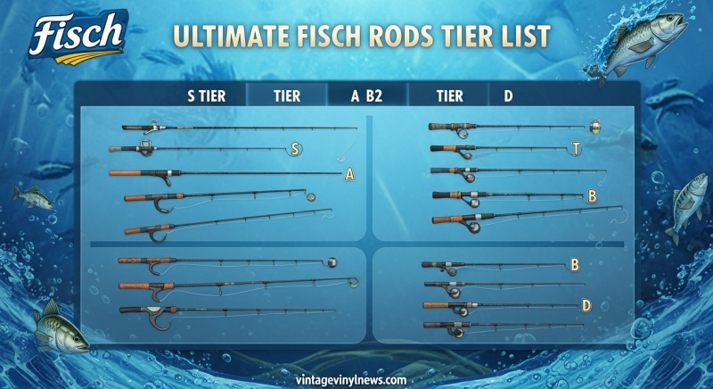 Fisch Rods Tier List - Complete (March 2026) Guide