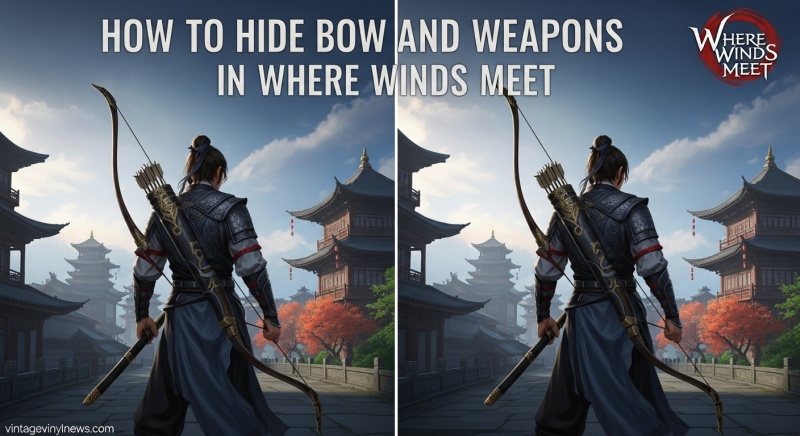 Hide Bow & Weapons in Where Winds Meet