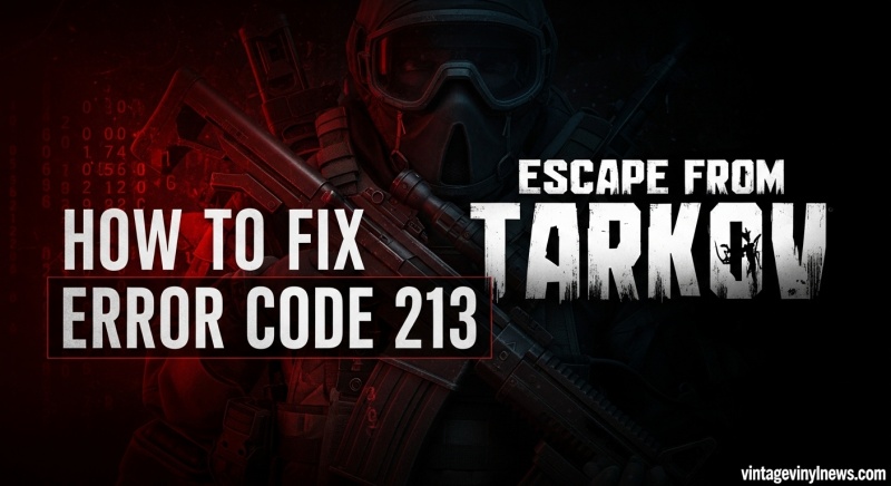 How to Fix Error 213 in Tarkov