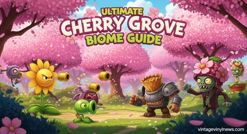 How to Unlock Cherry Grove Biome