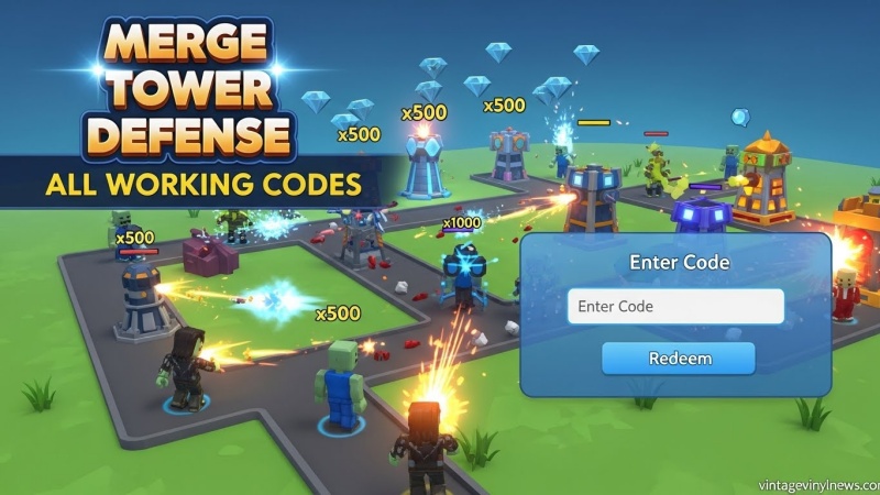 Merge Tower Defense Codes