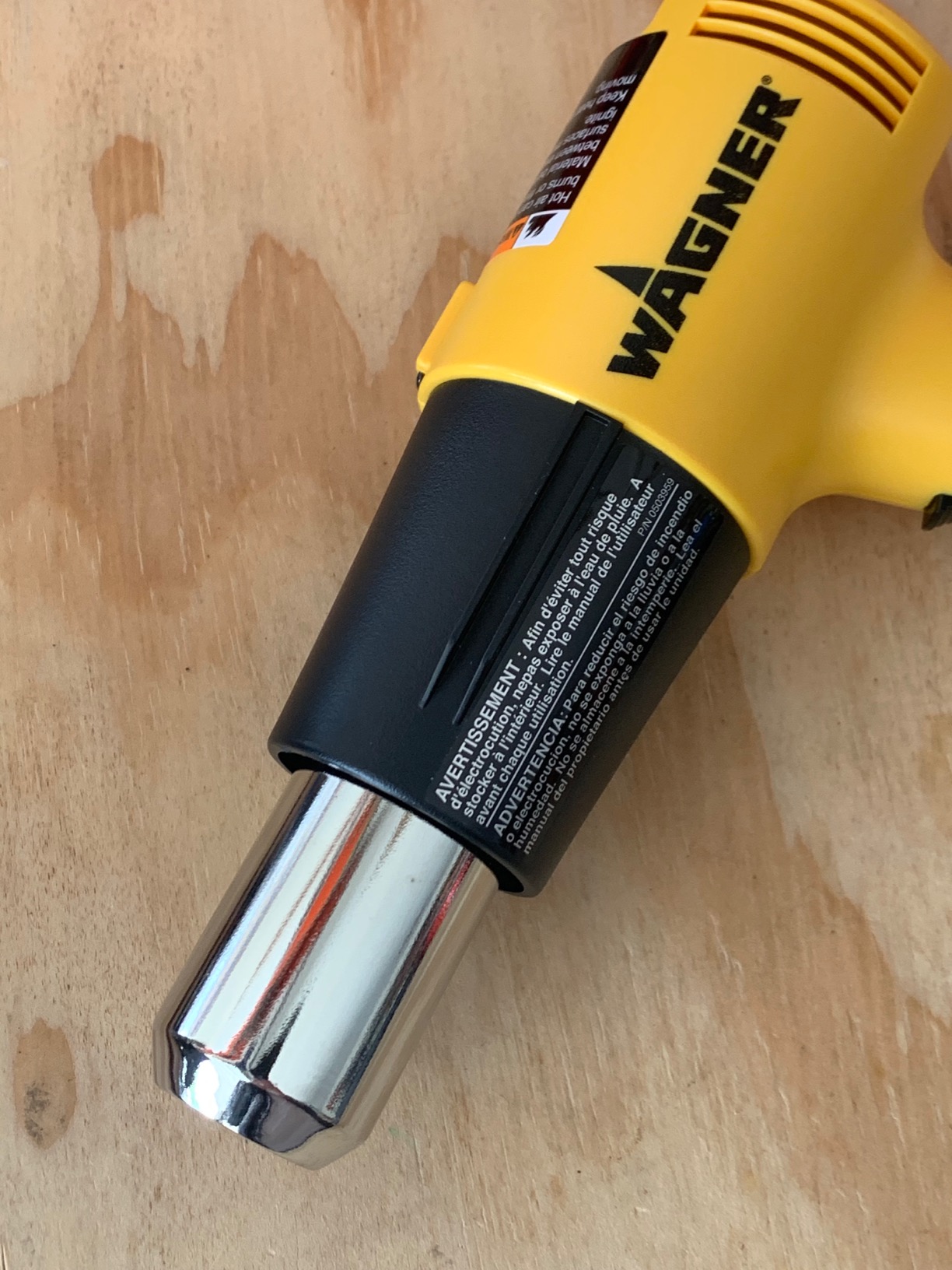 Wagner Spraytech 0503008 HT1000 Heat Gun, 2 Temp Settings 750°F & 1000°F, Great for Soften paint, Caulking, Adhesive, Putty Removal, Shrink Wrap, Bend Plastic Pipes, Loosen Rusted Nuts or Bolts Customer Review Wagner Spraytech 0503008 HT1000 Heat Gun, 2 Temp Settings 750°F & 1000°F, Great for Soften paint, Caulking, Adhesive, Putty Removal, Shrink Wrap, Bend Plastic Pipes, Loosen Rusted Nuts or Bolts - Customer Photo 4