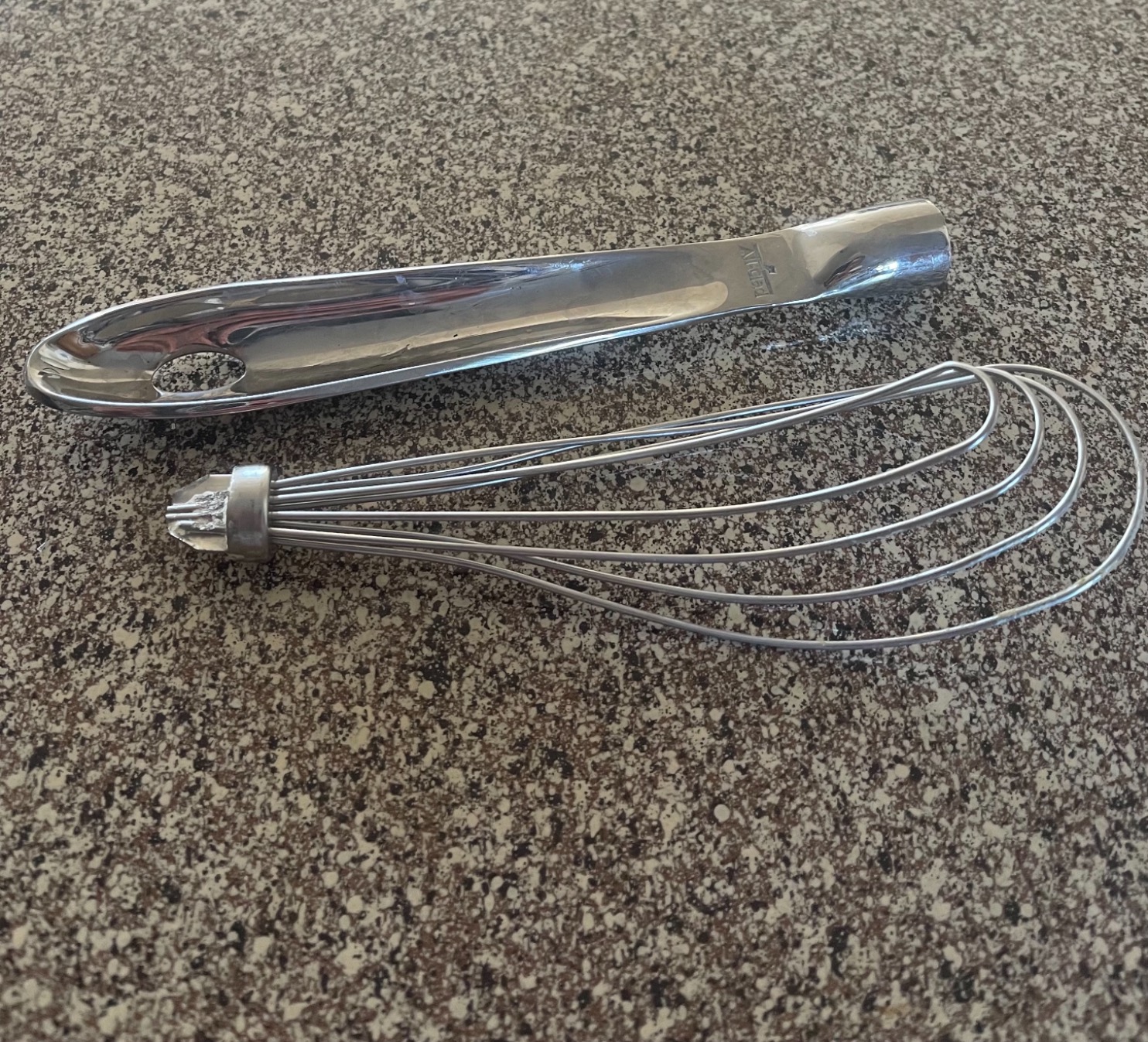 All-Clad Specialty Stainless Steel Kitchen Gadgets Flat Whisk Kitchen Tools, Kitchen Hacks Silver - Customer Photo 1
