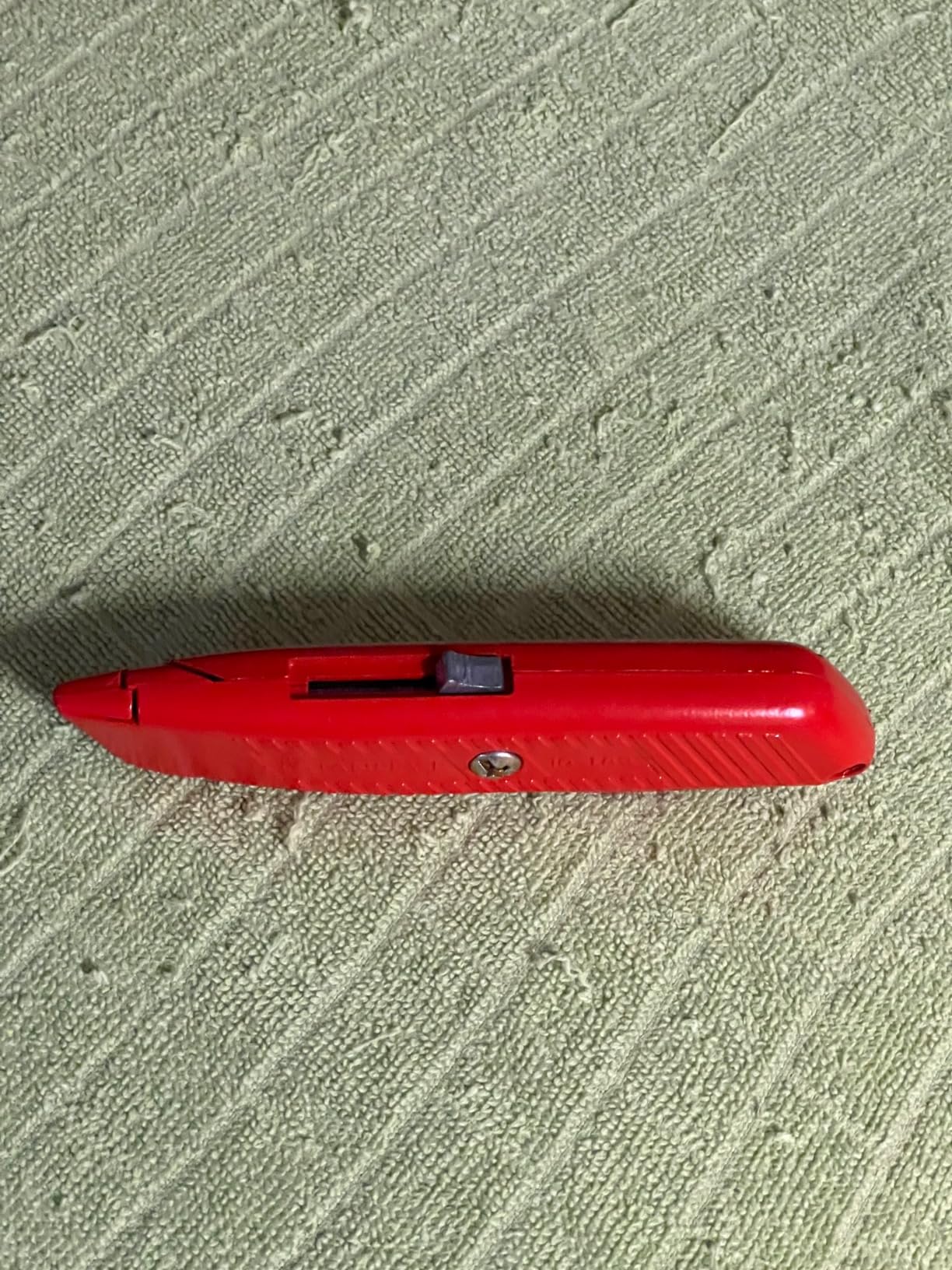 STANLEY Utility Knife, Interlock Safety, Self-Retracting, Round Point Blade (10-189C), Alloy Steel Customer Review STANLEY Utility Knife, Interlock Safety, Self-Retracting, Round Point Blade (10-189C), Alloy Steel - Customer Photo 1