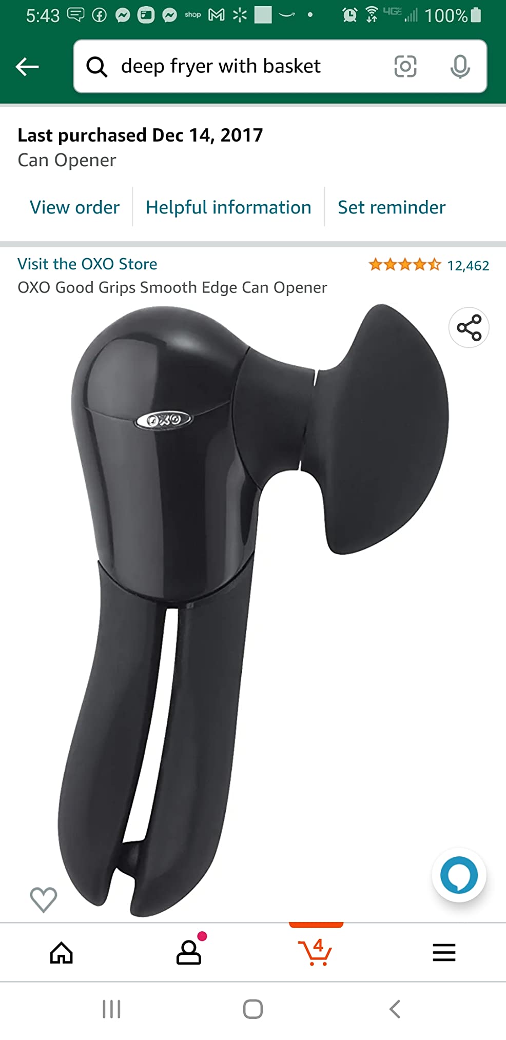 OXO Good Grips Smooth Edge Can Opener - Customer Photo 1