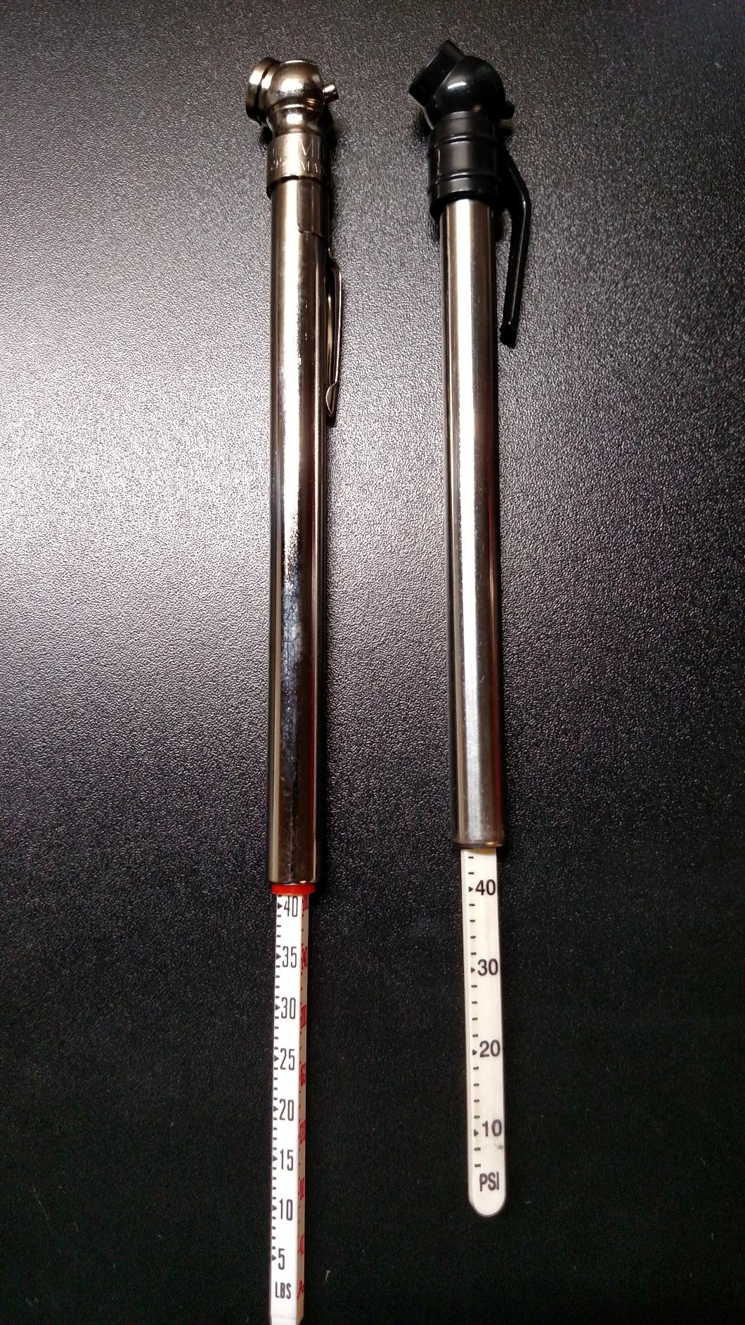 Milton S-921 Pencil Tire Pressure Gauge, Passenger Car, With Built-in Deflator Valve, Durable Plated Brass Customer Review Milton S-921 Pencil Tire Pressure Gauge, Passenger Car, With Built-in Deflator Valve, Durable Plated Brass - Customer Photo 1