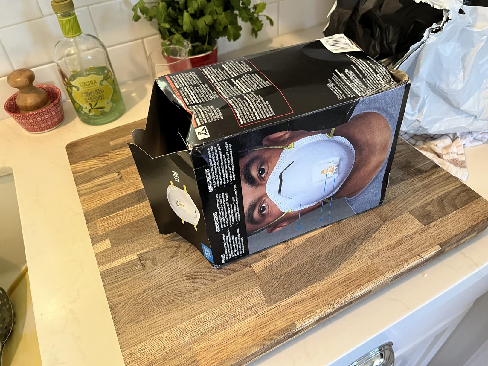 3M N95 Respirator 8511, Cool Flow Valve, 10 Pack, NIOSH-APPROVED, Advanced Filter Media For Easy Breathing, Comfortable For Long Periods Of Wear, Helps Filter Pollen, Mold Spores & Dust (8511PB1-A-PS) Customer Review 3M N95 Respirator 8511, Cool Flow Valve, 10 Pack, NIOSH-APPROVED, Advanced Filter Media For Easy Breathing, Comfortable For Long Periods Of Wear, Helps Filter Pollen, Mold Spores & Dust (8511PB1-A-PS) - Customer Photo 2