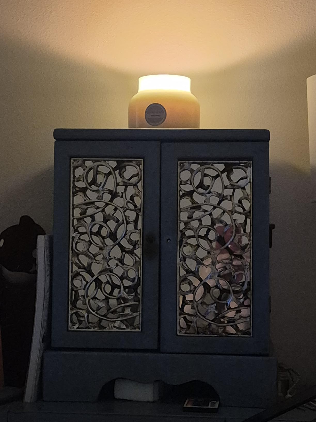 Capri Blue Volcano Scented Candles - Luxury Glass Jar Candles for Home Scented with Tropical Fruit & Sugared Citrus - Soy Wax Blend - Blue Color (19 oz) - Customer Photo 3