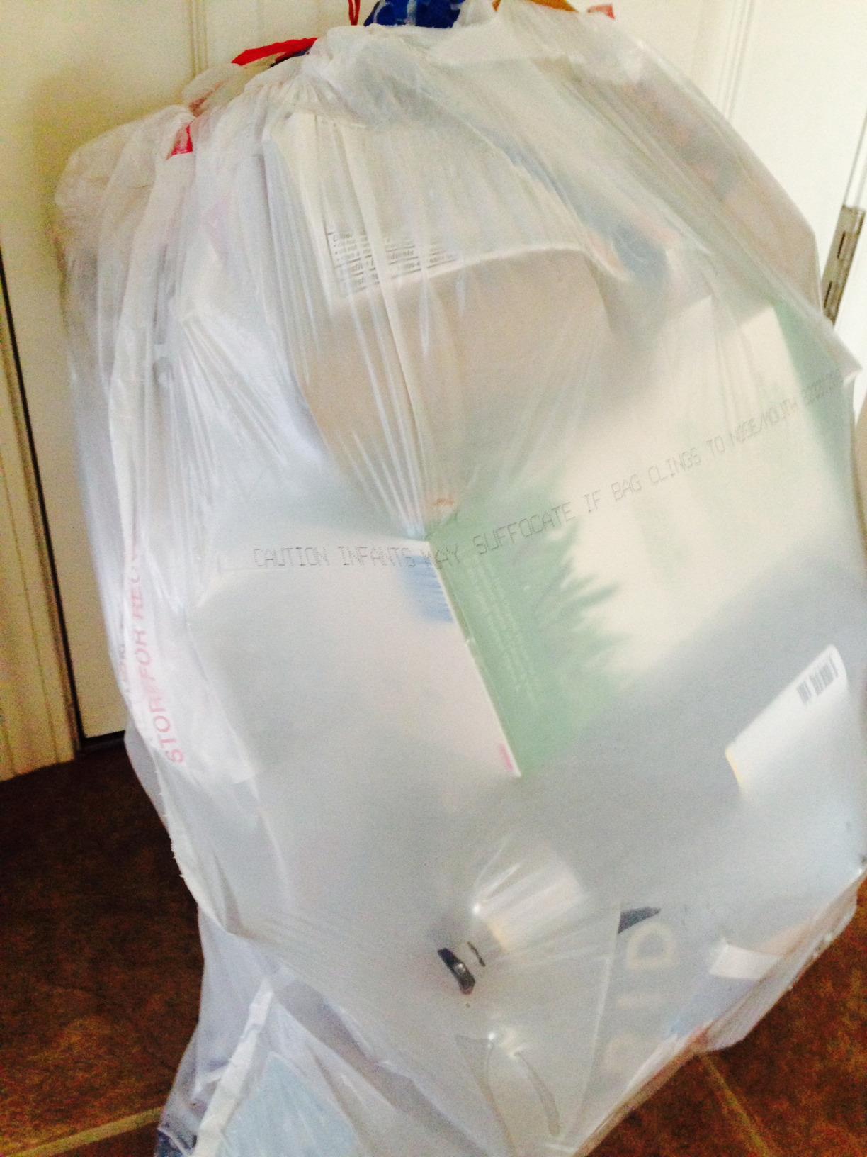 Kirkland Signature Drawstring Kitchen Trash Bags - 13 Gallon - 200 Count - Customer Photo 1