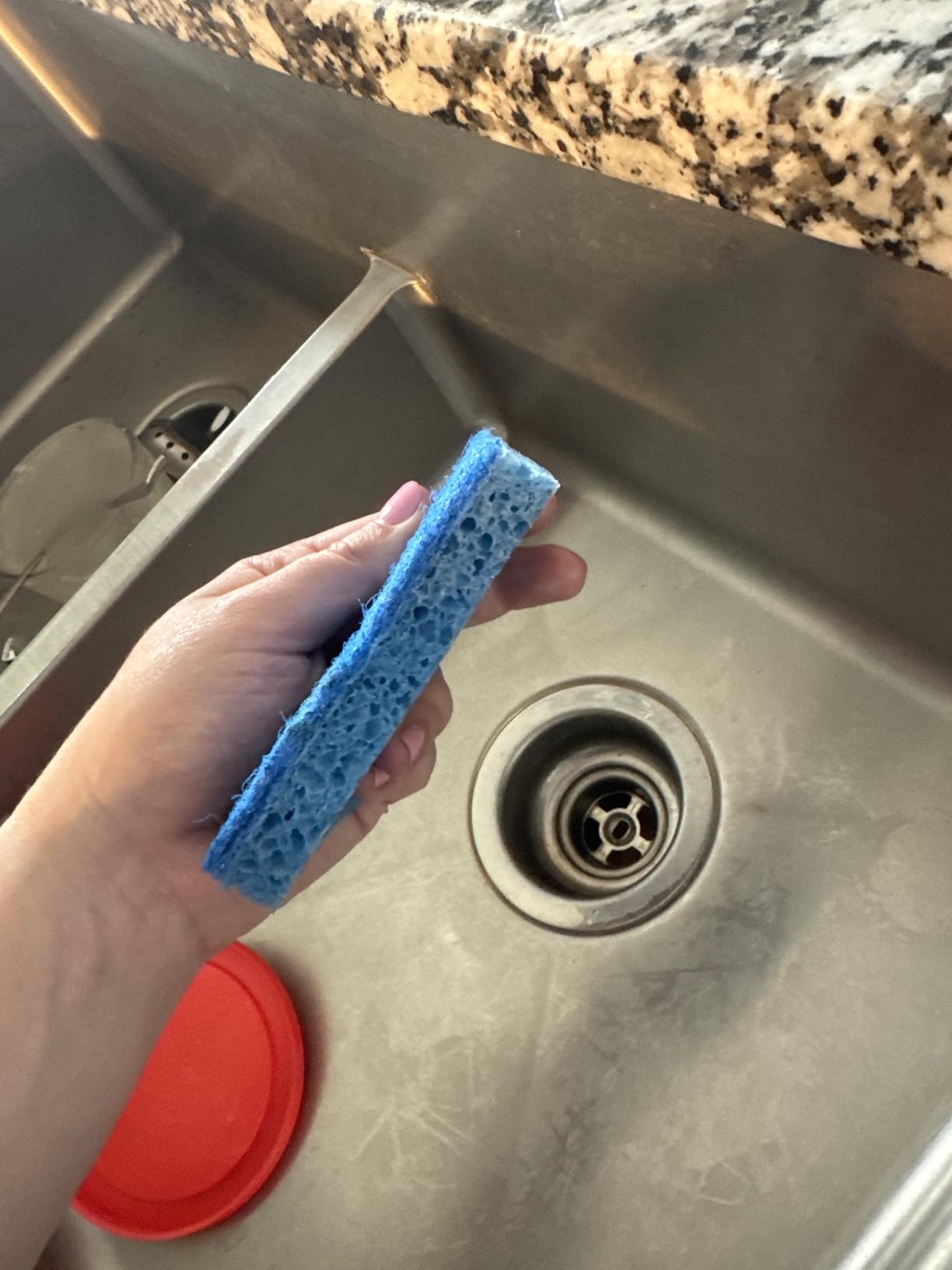 Scotch-Brite Non-Scratch Scrub Sponges, For Washing Dishes and Cleaning Kitchen, 9 Scrub Sponges - Customer Photo 1