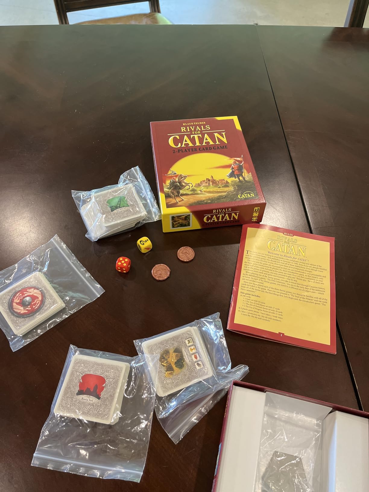 CATAN Rivals for CATAN Card Game - Build, Trade and Conquer! Strategy Game, Family Fun for Kids and Adults, Ages 10+, 2 Players, 45-60 Minute Playtime - Customer Photo 1