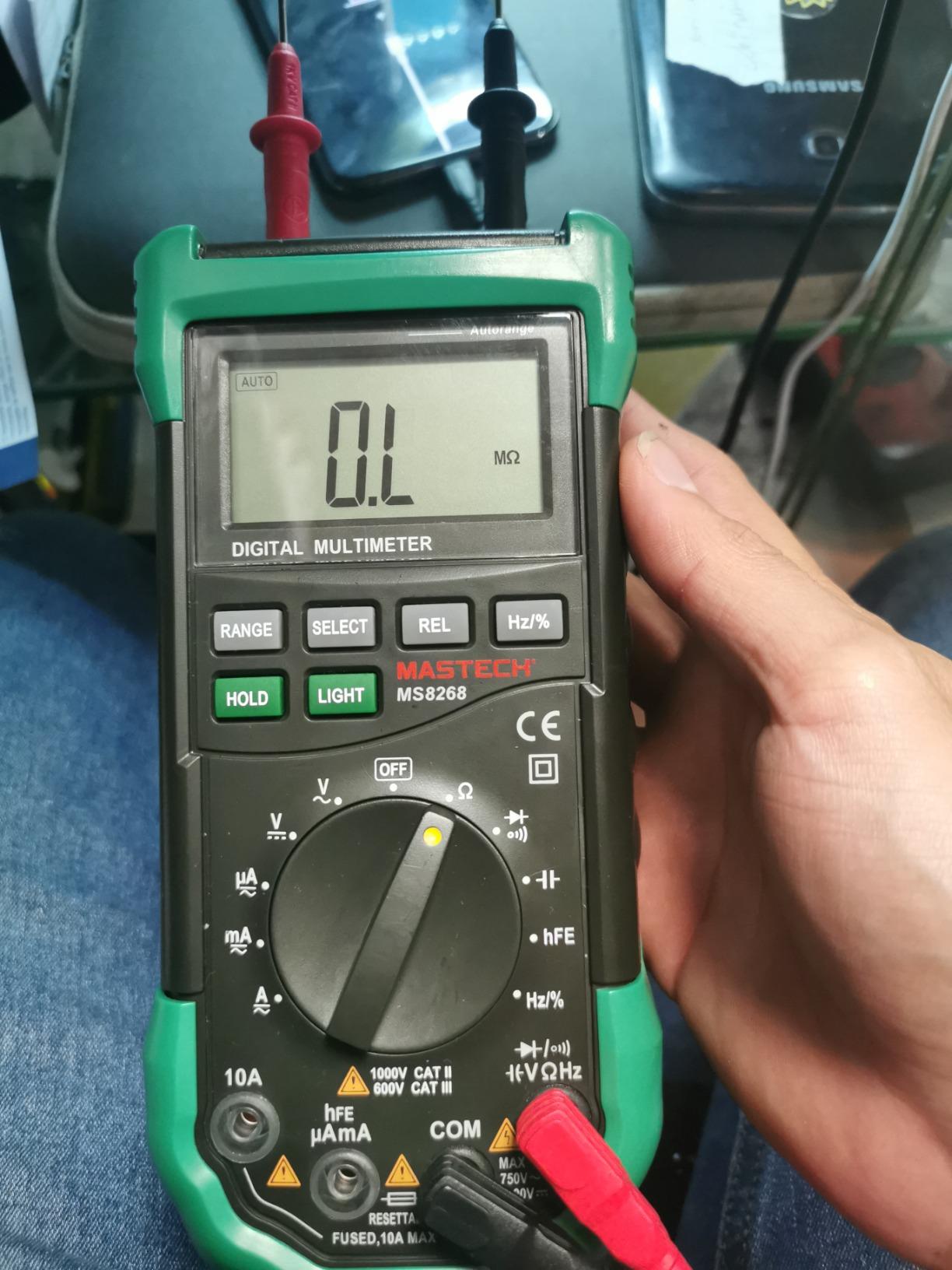 Mastech MS8268 Digital AC/DC Auto/Manual Range Digital Multimeter Meter Customer Review Mastech MS8268 Digital AC/DC Auto/Manual Range Digital Multimeter Meter - Customer Photo 2