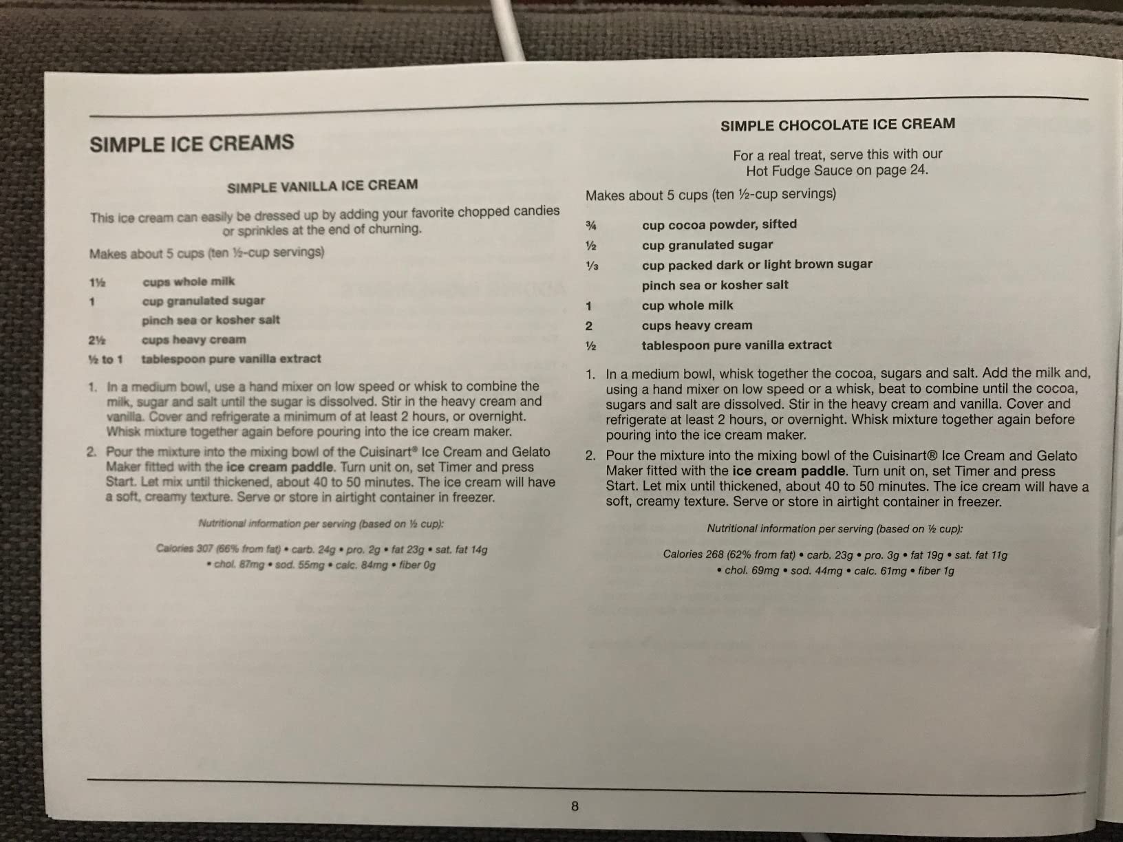 Cuisinart 1.5-Quart Ice Cream Maker and Gelato Machine, Makes Frozen Yogurt and Sorbet, Fully Automatic with Commercial-Quality Compressor and 2 Churning Paddles, ICE-100, Black/Stainless - Customer Photo 5