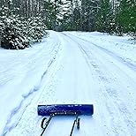 30SNC 36-inch Bi-Directional Wheeled Snow Shovel Pusher and Barn Shovel, 7.5