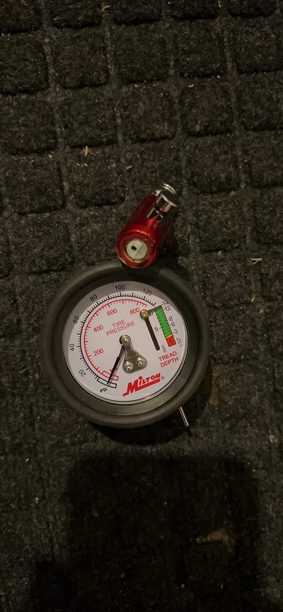 Milton (S-934) Dial Tire Pressure Gauge - Single Head Tire Tread Depth Gauge Customer Review Milton (S-934) Dial Tire Pressure Gauge - Single Head Tire Tread Depth Gauge - Customer Photo 2