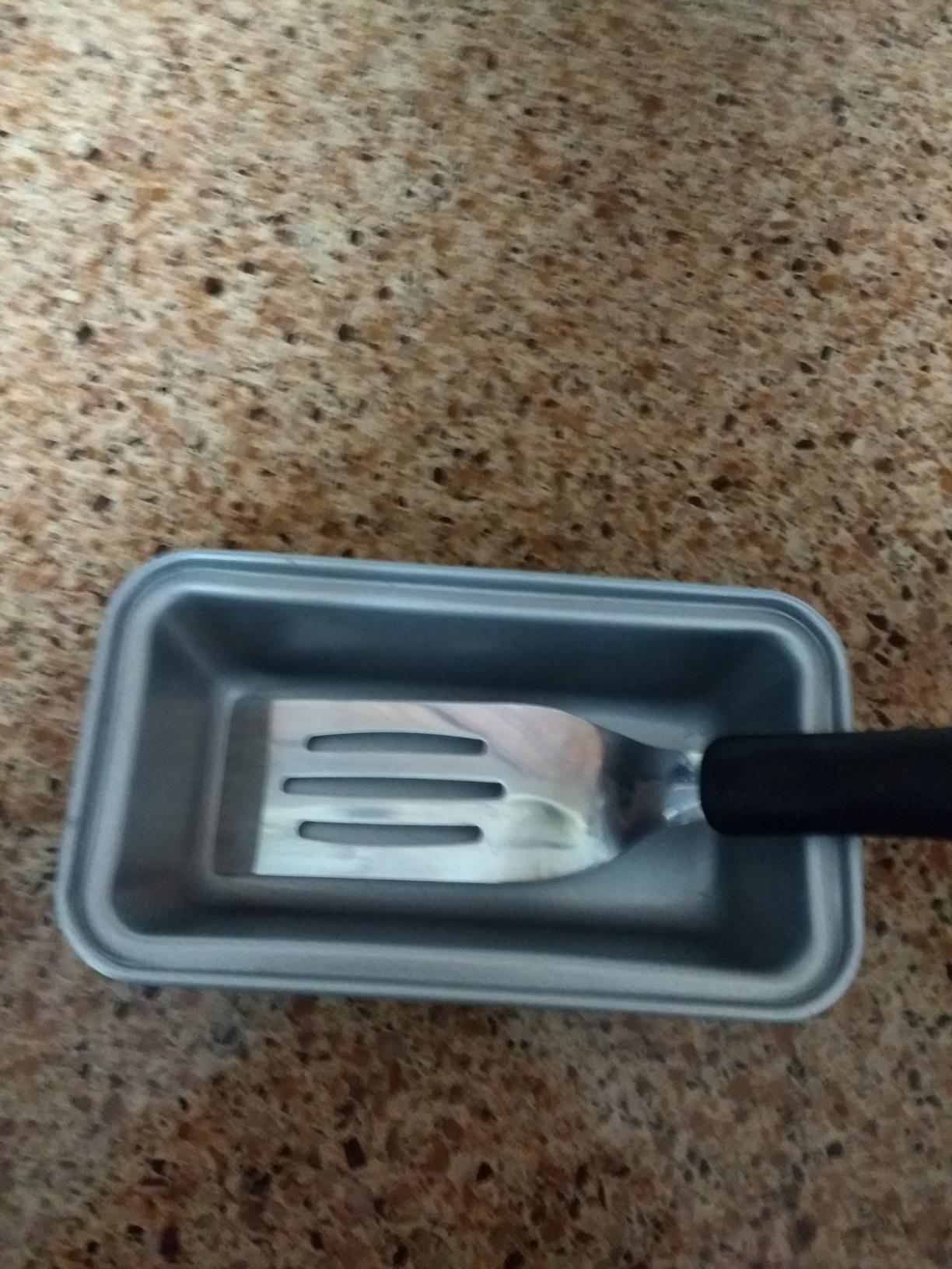 OXO Good Grips Stainless Steel Cut and Serve Turner, Black - Customer Photo 2