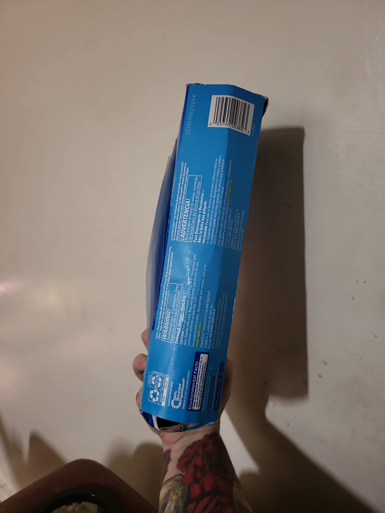 Ziploc Gallon Food Storage Freezer Bags, Grip 'n Seal Technology for Easier Grip, Open, and Close, 28 Count - Customer Photo 2