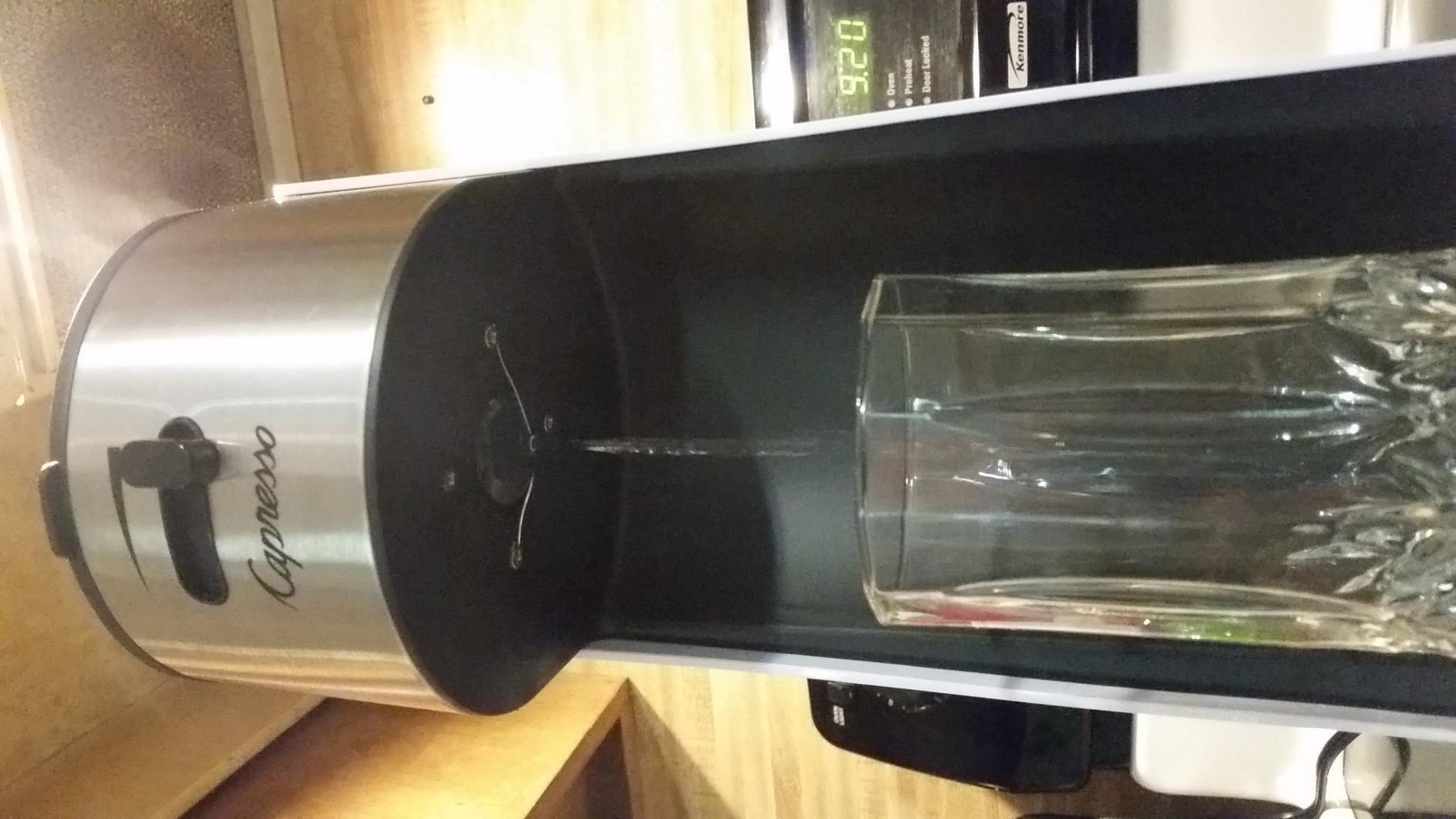 Capresso 6624 Ice Tea Glass Pitcher, 80 oz. (2.5 Qt.) Customer Review Capresso 6624 Ice Tea Glass Pitcher, 80 oz. (2.5 Qt.) - Customer Photo 2