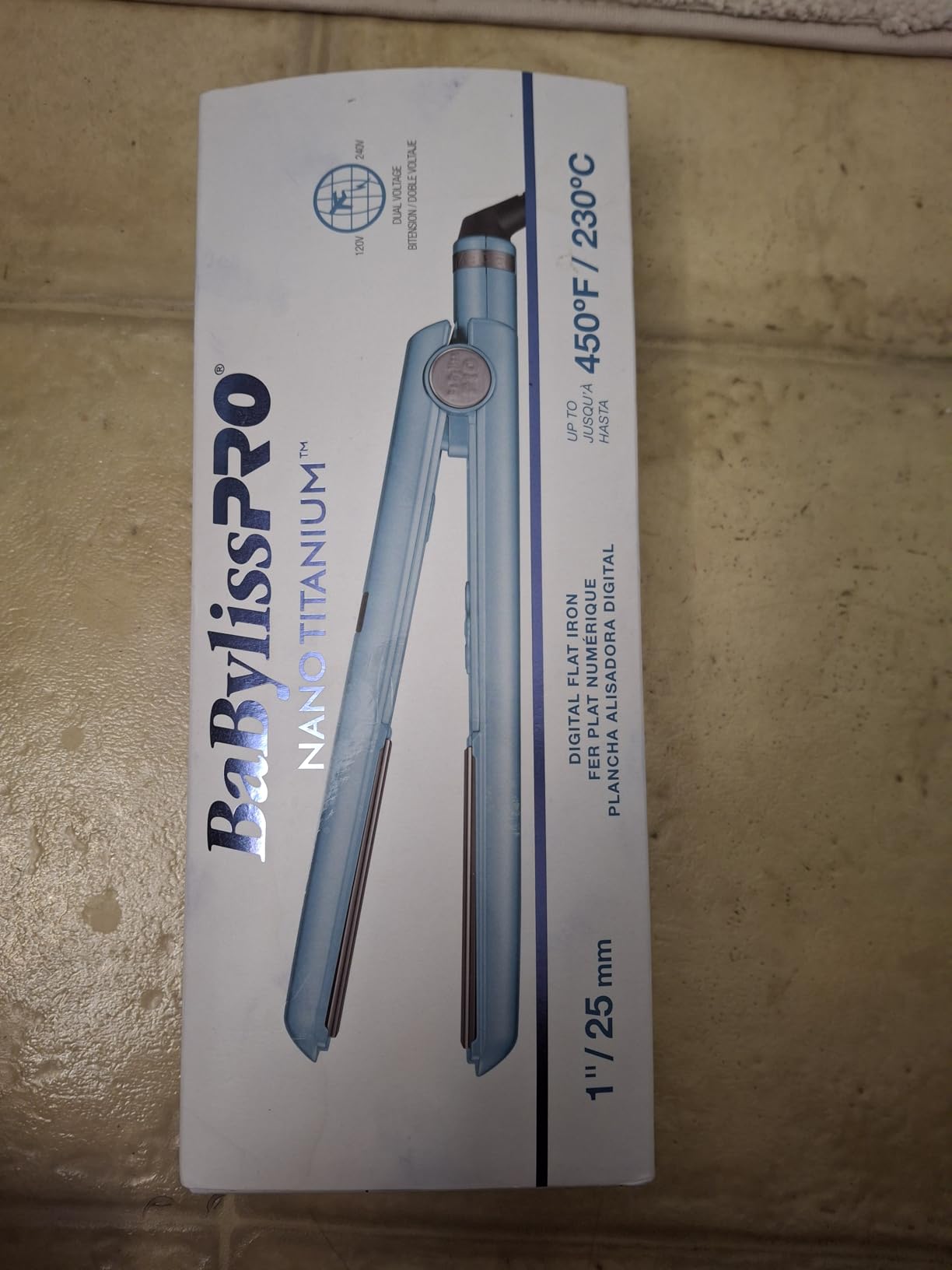 Nano Titanium Flat Iron Hair Straightener, Digital Flat Iron for Pro Salon Results, Styling Tool for All Hair Types Customer Review Nano Titanium Flat Iron Hair Straightener, Digital Flat Iron for Pro Salon Results, Styling Tool for All Hair Types - Customer Photo 1