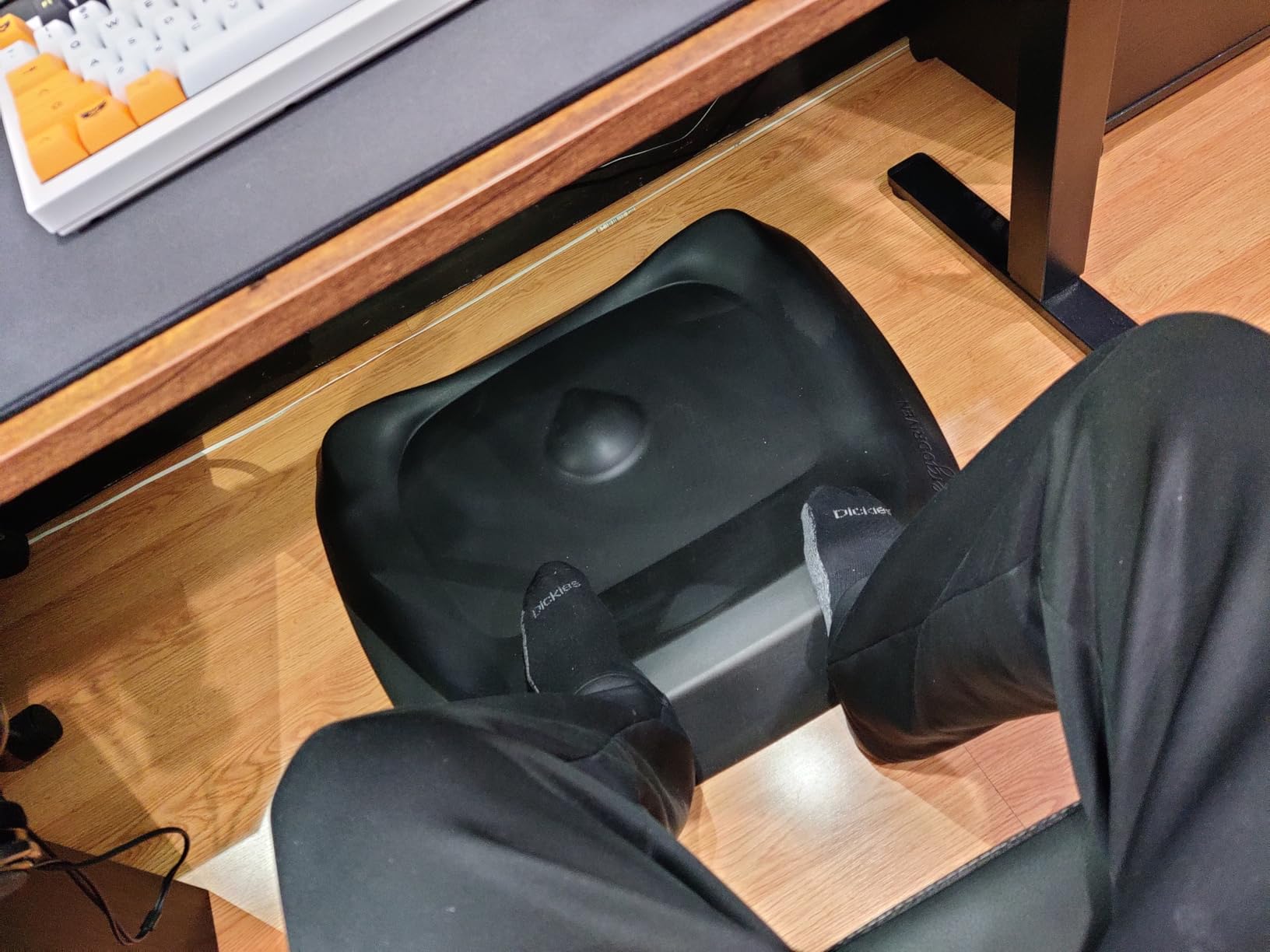 The Standing Desk Mat - Topo by Ergodriven | Premium Not-Flat Anti-Fatigue Standing Desk Mat with Calculated Terrain | Ultra-Thick Deluxe Comfort Foam, Durable, PFA-Free - Customer Photo 2