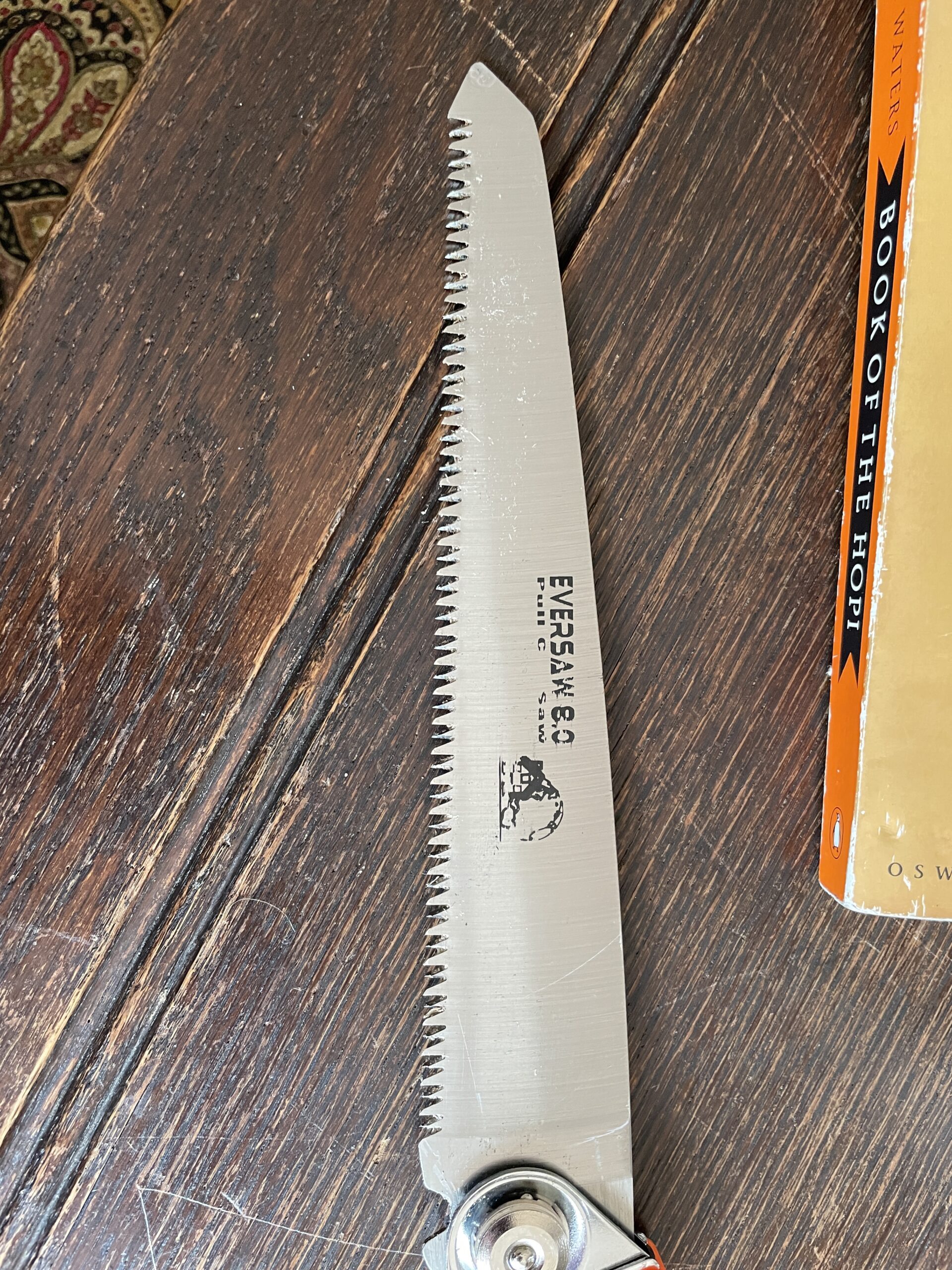 EverSaw Folding Hand Saw 8 inch Compact Camp Saw for Trees Pruning and Gardening - Customer Photo 2